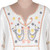 Artisan Embroidered Cotton Dress 'Spring Sonata'