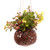 Handcrafted Coconut Shell Hanging Planter from Bali 'Tropical House in Turtle'