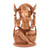 Handmade Kadam Wood Ganesha Sculpture 'Sweet Tusk'