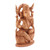 Handmade Kadam Wood Ganesha Sculpture 'Sweet Tusk'