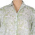 Paisley and Faux-Bois Printed Cotton Pajama Set in Green 'Spring Paisley'