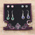 Set of 5 Sterling Silver Gemstone Earrings from India 'Everyday Style'