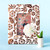 Hand Carved White Floral Wooden Frame from India 'Natural Memories'