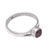 Sterling Silver Solitaire Ring with Brown Cultured Pearl 'Petite Chic'