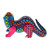 Carmine Copal Wood Alebrije Otter Figurine Painted by Hand 'The Water Spirit in Carmine'
