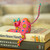 Hand-Painted Pink Copal Wood Alebrije Cat Figurine 'Placid Feline in Pink'