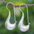 Hand Crafted Sterling Silver Drop Earrings 'Rise and Shine'