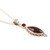 Hand Made Garnet and Sterling Silver Pendant Necklace 'Sweet Berry'