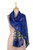 Hand-Woven Chanderi Cotton Blend Shawl 'Ancient Poetry'