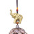 Elephant Themed Wind Chime Made from Aluminum and Brass 'Wisdom Bells'