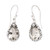Sterling Silver and Prasiolite Dangle Earrings from Bali 'Gleaming Beauty'