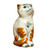 Cat Themed Ceramic Figurine Hand-Painted in Mexico 'Traditional Cat'