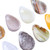 Set of 2 Drop-Shaped Marble Stress-Relieving Stones 'Paradise Drops'