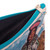 Printed Andean Landscape Toiletry Bag with Zipper Closure 'Breathtaking Home'