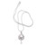 Classic Sterling Silver Pendant Necklace with Pearls 'Virtuous Ocean'