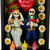 Day of the Dead Style Afterlife Wedding Ceramic Retablo 'Together until the End'