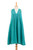 Sleeveless Cotton A-Line Dress from Thailand 'Good Fortune'