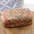 Hand Made Decorative Papier Mache Box from India 'Kashmir Cheer in Rainbow'