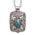 Men's Artisan Crafted Sterling Silver Locket Necklace 'Sweet Secret'