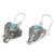 Sterling Silver Ganesha Dangle Earrings 'Mystic Ganesha'