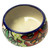 Talavera-Style Decorative Ceramic Box 'Hidalgo Bouquet'