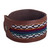 Handmade Leather and Wool Bracelet from Peru 'Cusco Lands'