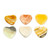 Set of 2 Handcrafted Marble Heart Stress-Relieving Stones 'Gentle Hearts'
