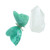 Handcrafted Green Quartz Butterfly Sculpture from Brazil 'Spring Wings'