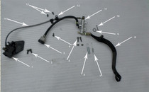 Hawk 250 Rear brake oil line Hawk 250 Rear brake oil line