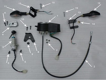 Hawk Steering Lock Ignition Switch #3 Image Hawk Steering Lock Ignition Switch #3 Image