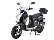 Taotao 150cc Pilot Moped Gas Scooter Electric Start, Kick Start Back Up CA Legal - BLACK Taotao 150cc Pilot Moped Gas Scooter Electric Start, Kick Start Back Up CA Legal - BLACK