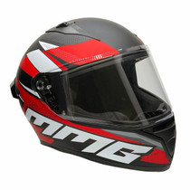Full Face MMG Helmet. Model Bolt. Color: Matte Black/Red. Size: XL. *DOT APPROVED* Full Face MMG Helmet. Model Bolt. Color: Matte Black/Red. Size: XL. *DOT APPROVED*