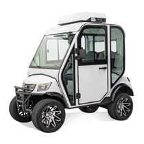 Massimo MVR HVAC Electric Golf Cart - Fully Enclosed, Heated & Cooled Cabin