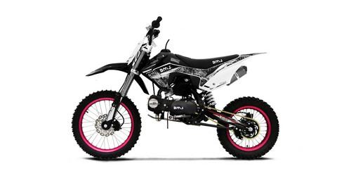 BMS PRO 125 DIRT BIKE, 125CC 4 SPEED MANUAL ENGINE