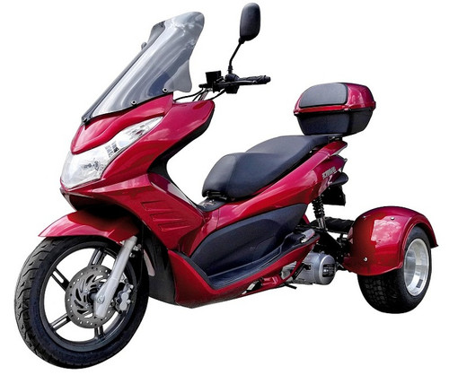 ICE BEAR Q6 (PST150-17) Trikes, 4 Stroke,Single Cylinder,Air-Forced Cool - Red ICE BEAR Q6 (PST150-17) Trikes, 4 Stroke,Single Cylinder,Air-Forced Cool - Red