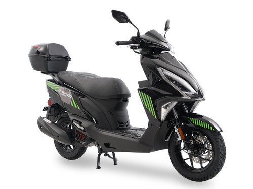 2024 Model Ice Bear Clash (Pmz150-2) 150Cc Gy6, Automatic Cvt Transmission,  90X90-12 Front, 3.5X10 Rear Tire, Led Accent Lighting