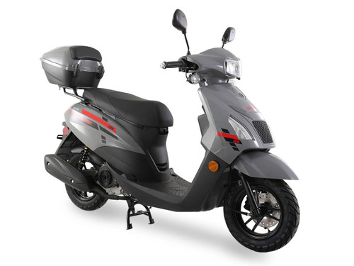 2025 Model Ice Bear Cali (PMZ50-2) 50cc Scooter  Automatic CVT, LED Lights, Digital Speedometer