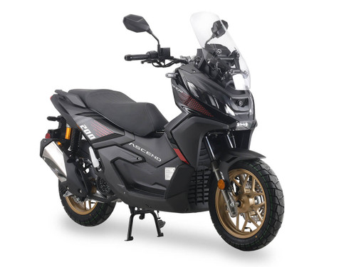 Ice Bear SHDW 200cc EFI Maxi Scooter – CBS Brakes, Keyless Start & LED Lights