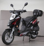 VITACCI CHALLENGER 50cc Scooter, 4 Stroke, Air-Forced Cool,Single Cylinder - BLACK