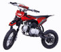 VITACCI DB-V6 125cc Dirt Bike, Kick Start, Single Cylinder, 4-Stroke, Air Cooled ( RED COLOR )