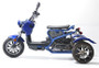 Vitacci Ryker 49cc Trikes, Air Cooling, Single Cylinders