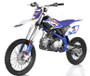 Apollo New Z20 125cc Dirt Bike, 4-Speed (Manual) Single-Cylinder - Fully Assembled And Tested - BLUE