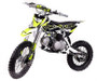 VITACCI DB-V12 124cc Dirt Bike, 4-Gear Manual Shift, 4-Stroke, Air Cooled - Fully Assembled And Tested ( YELLOW COLOR )