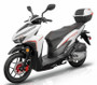 Vitacci Clash 200 EFI Scooter, Led Lights, Alloy Wheels - Fully Assembled And Tested ( WHITE COLOR )