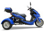 2024 Model Icebear Trifecta Trike 50Cc Differential Gear Trunk & Windshield Included