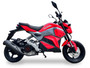ICEBEAR Mini Max (PMZ150-M1) 150Cc Motorcycle, Fully Automatic, Carb Approved - Red
