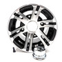 Trailmaster 10" Rear Wheel Black/Aluminum For Utv