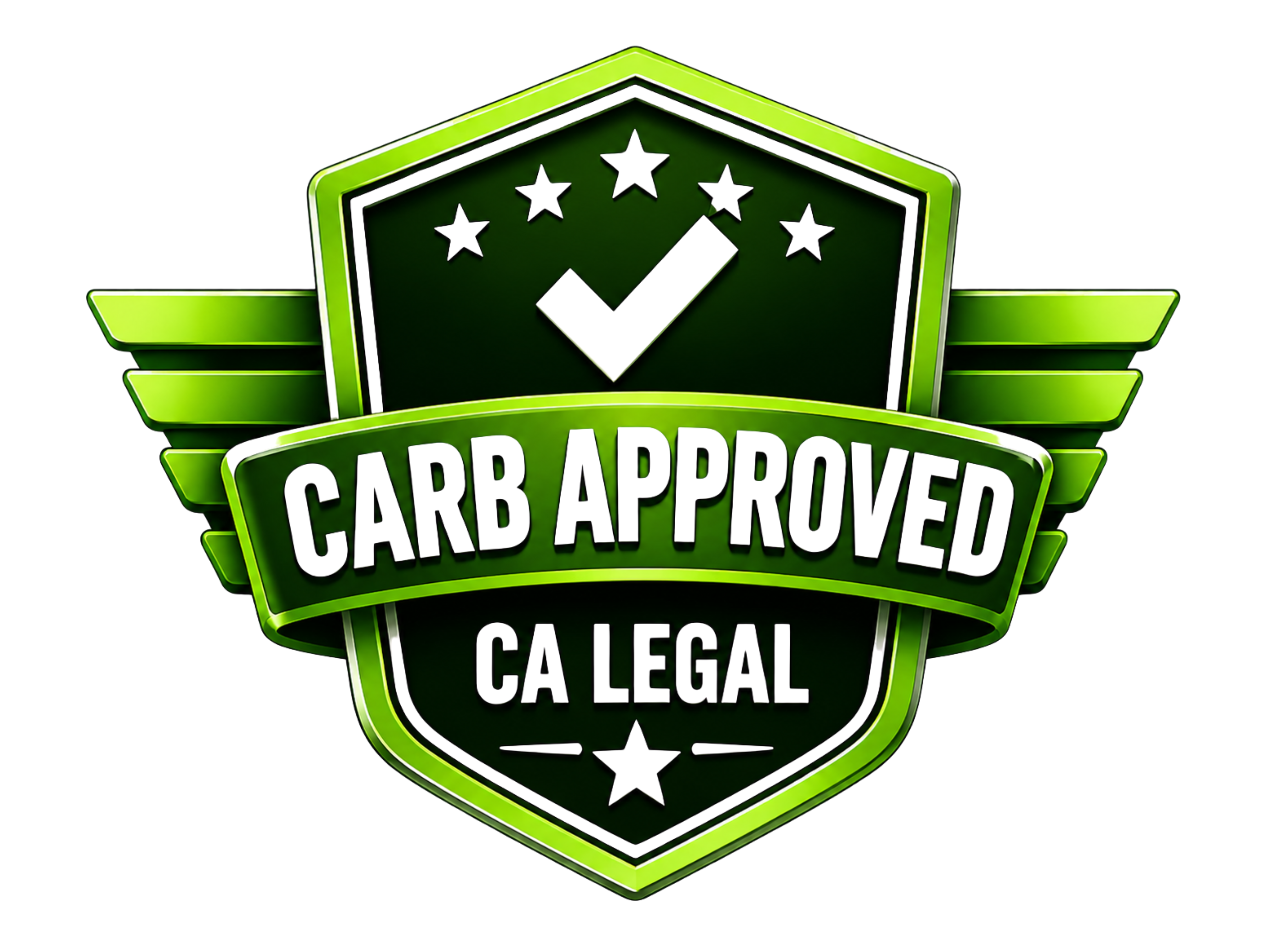CARB Approved / CA Legal