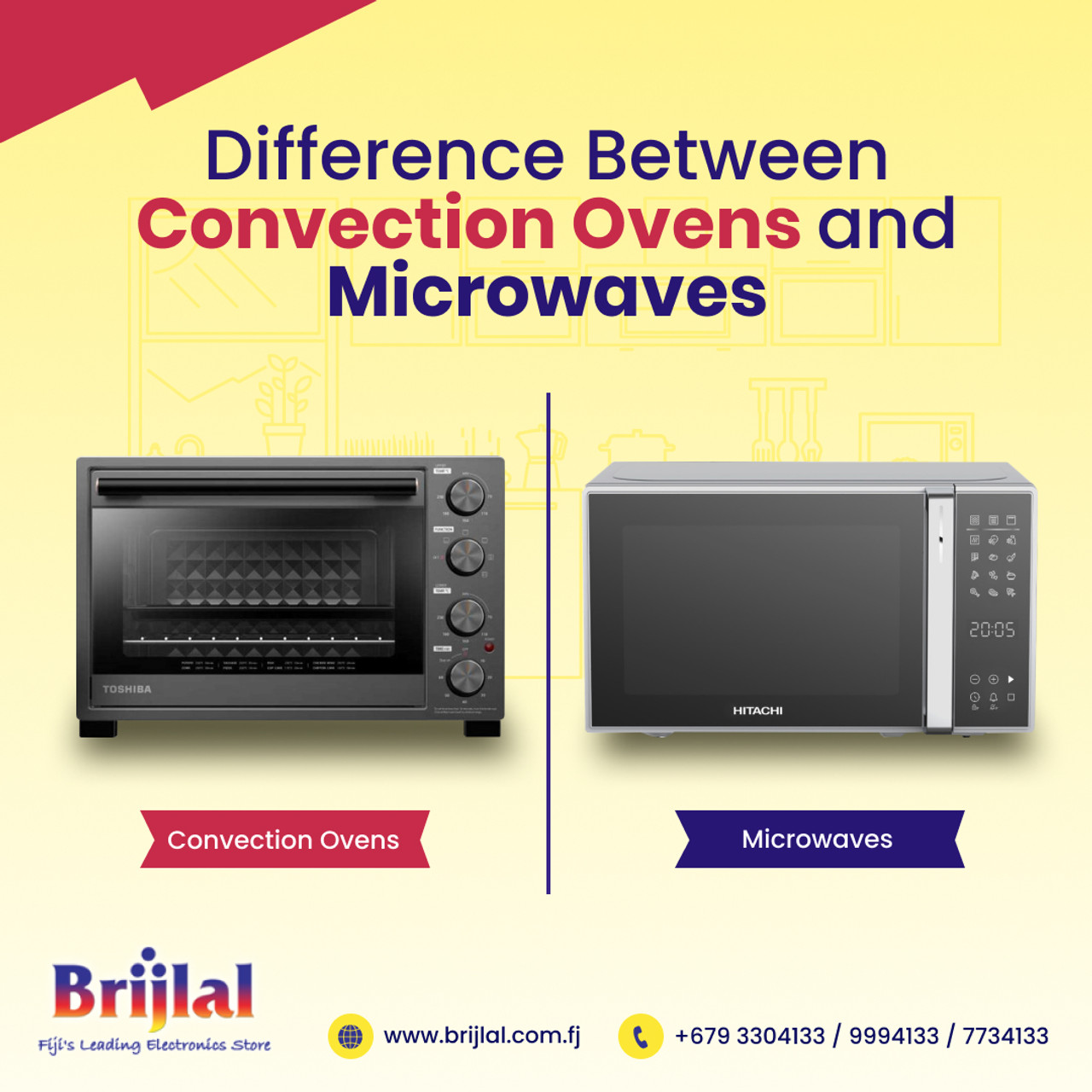 What's the Difference Between Convection Ovens and Microwaves? Brijlal