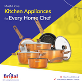 Top 5 Must-have Kitchen Appliances for Every Home Chef